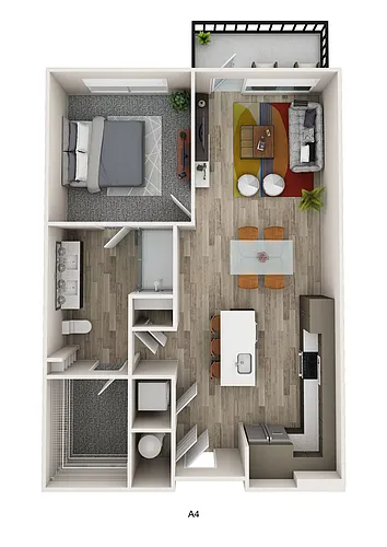 Floor plan A4