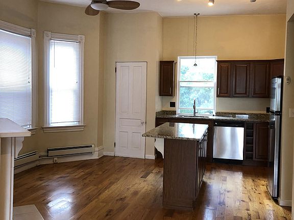 Large open kitchen/dining area