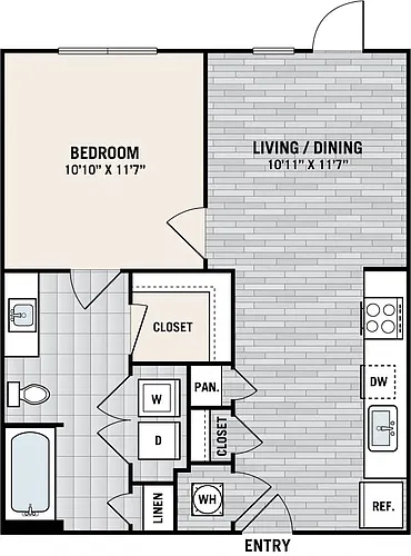 Floor plan A1A