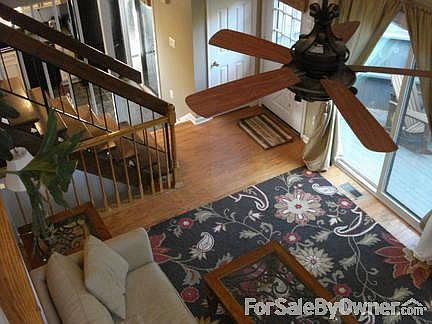 Family Room
						:
						Looking down from loft at the family room