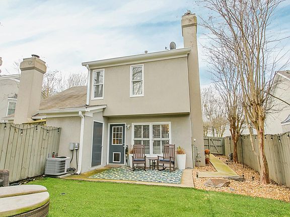 backyard with access to the road