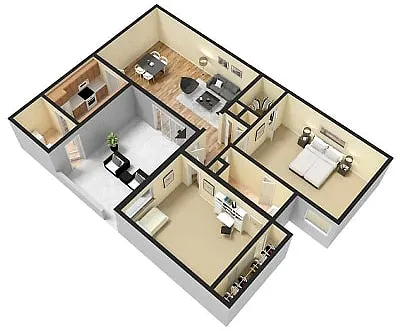 Floor plan The Charleston