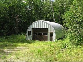 Large two car garage