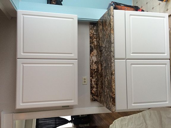 New Countertops and cabinet