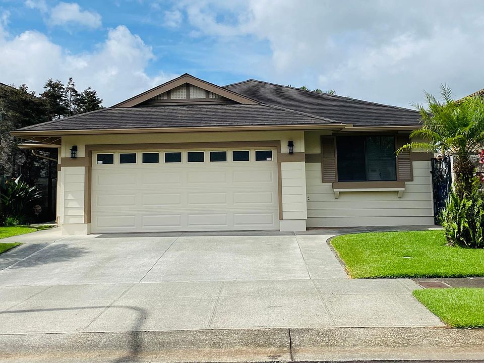 Front view of the house