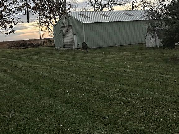 Show barn south of house 