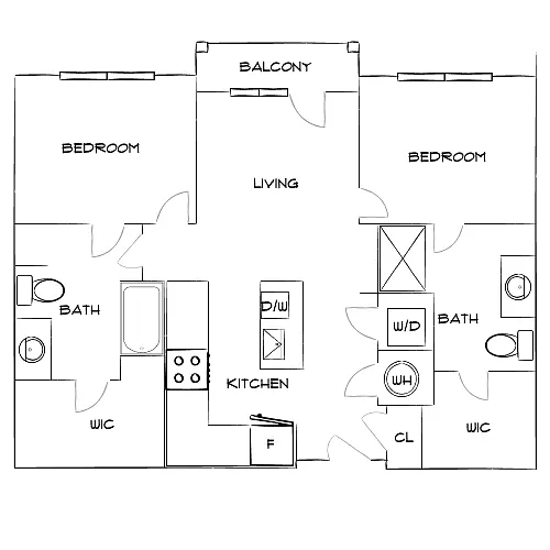 Floor plan Design 2A