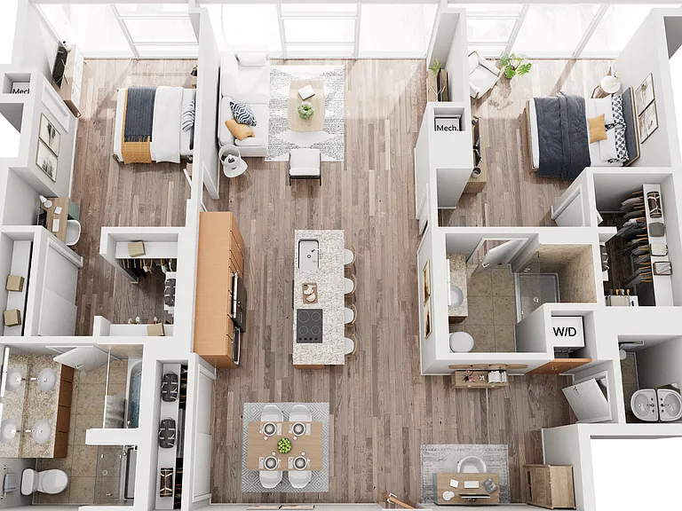C4 floor plan Aston
