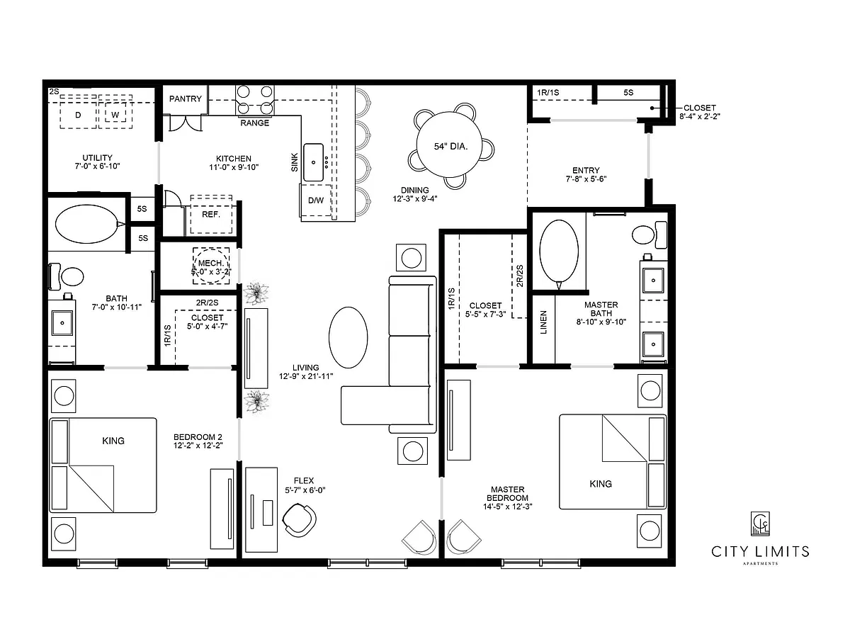 Floor plan 2A