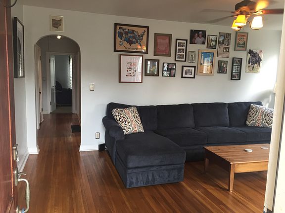 View from the front door