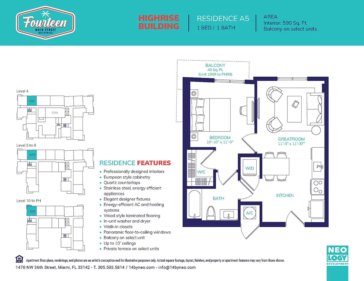 Floor plan A-5