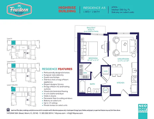 Floor plan A-5