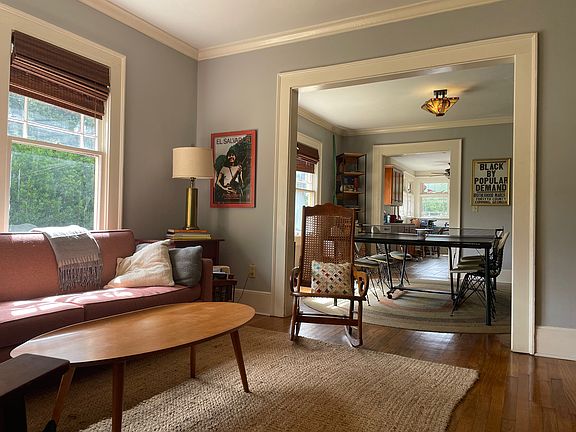 Living and dining room.