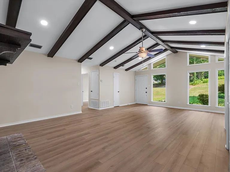 Lots of Natural Light and Wood Burning Fireplace