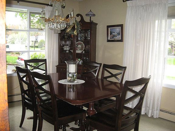 Formail Dining Room with a glorious Crystal Chandileir