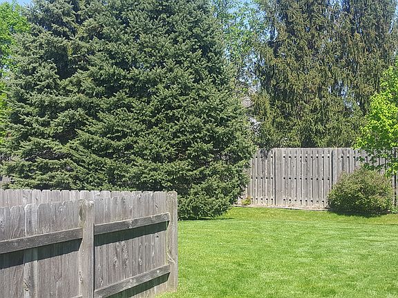 private, large fenced yard