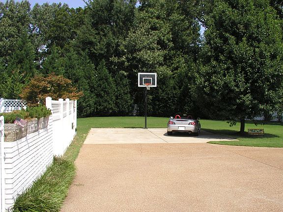Backyard with Private Basketball court