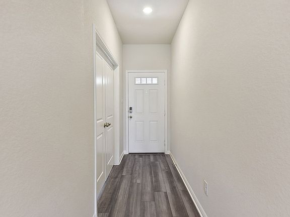 Right as you walk into the McCoy floorplan, there are double doors leading to the study.