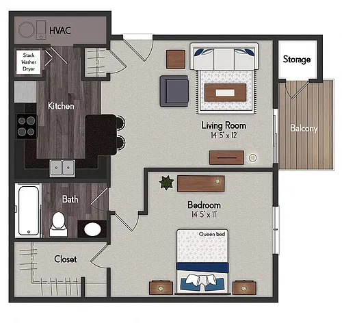 Floor plan Aspen II