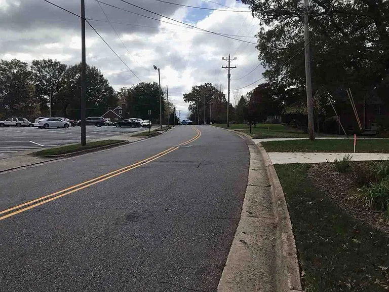 Street view from front of house