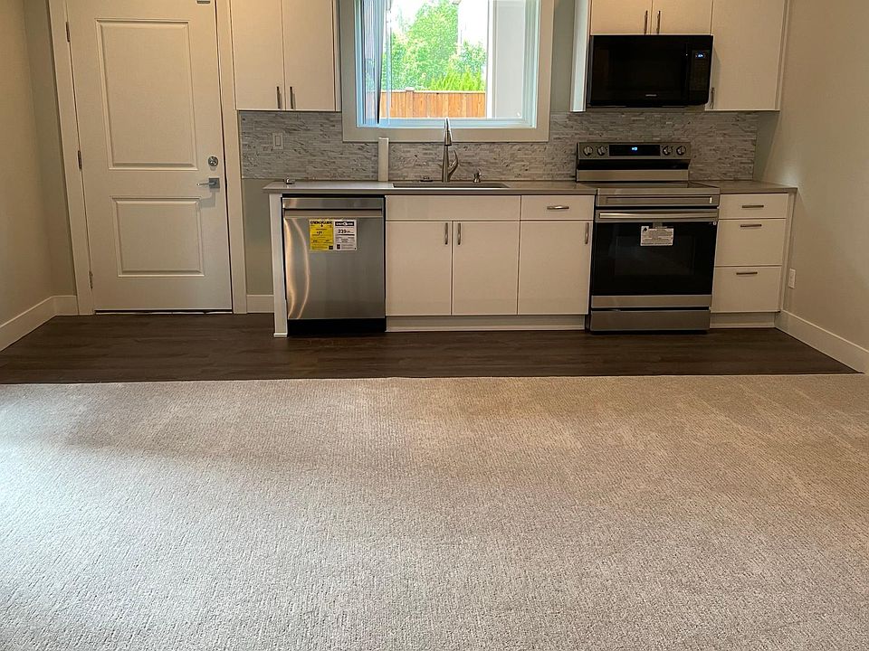 Living room and kitchen