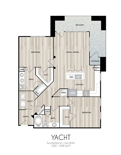 Floor plan Sail, Cruiser, Anchor, & Yacht