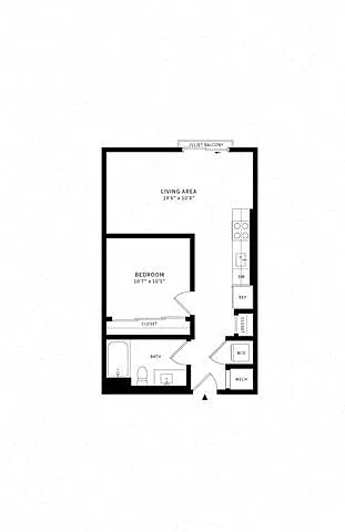 Floor plan Jr 1M
