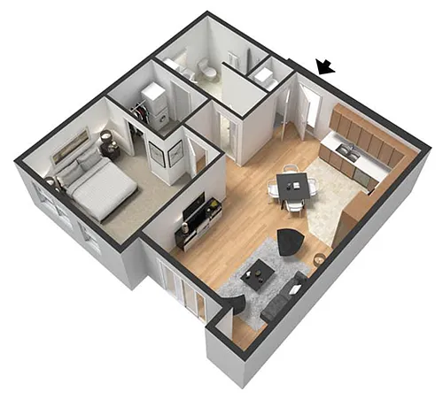 Floor plan Rosalind