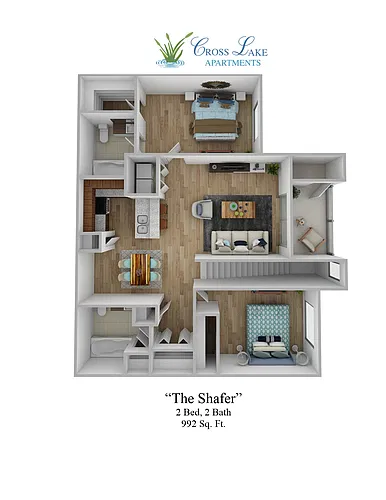 Floor plan The Shafer