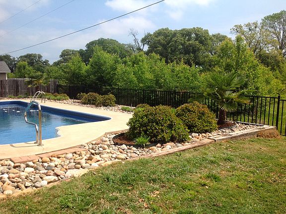 pool and view out back