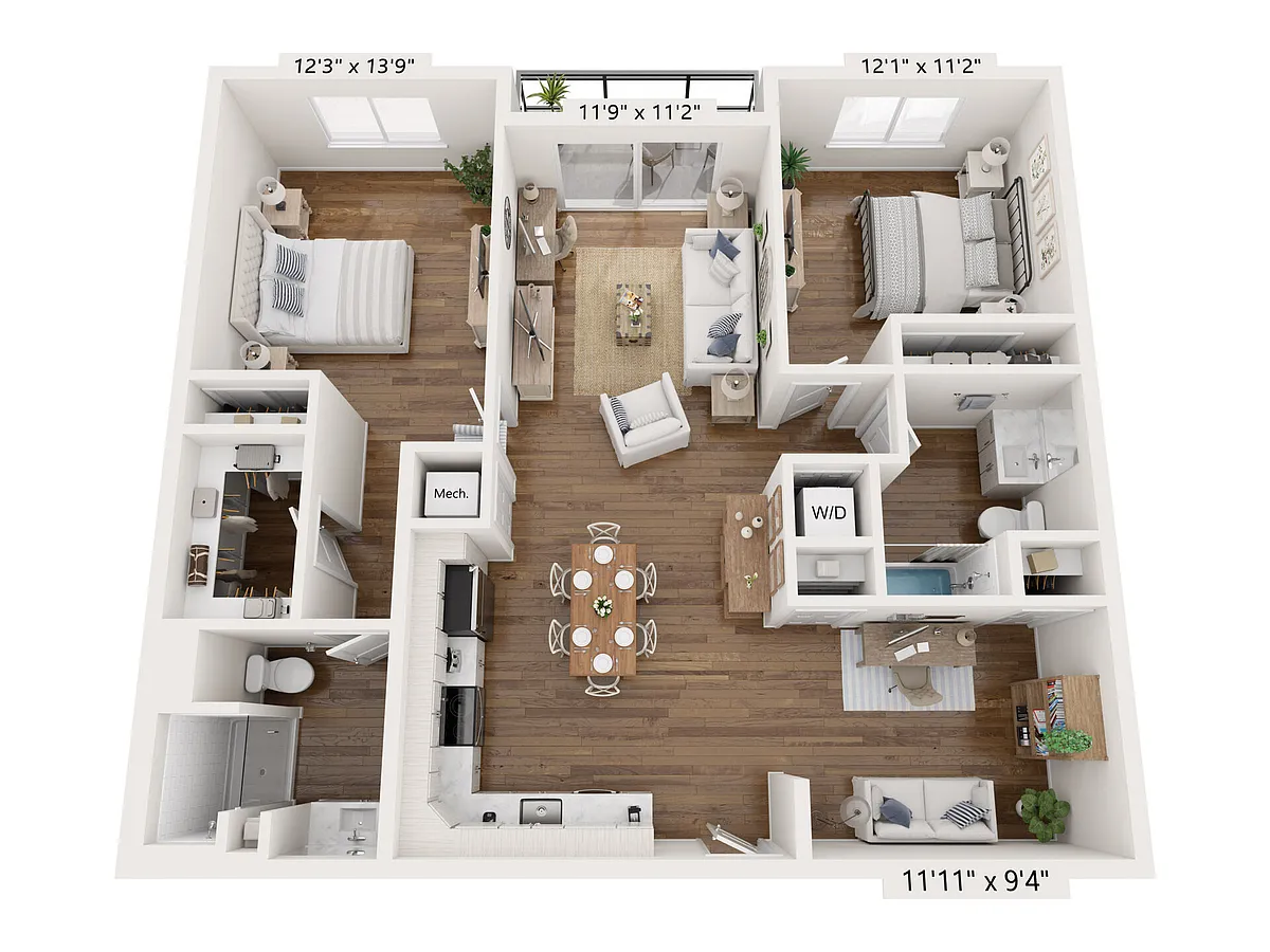 Floor plan C2