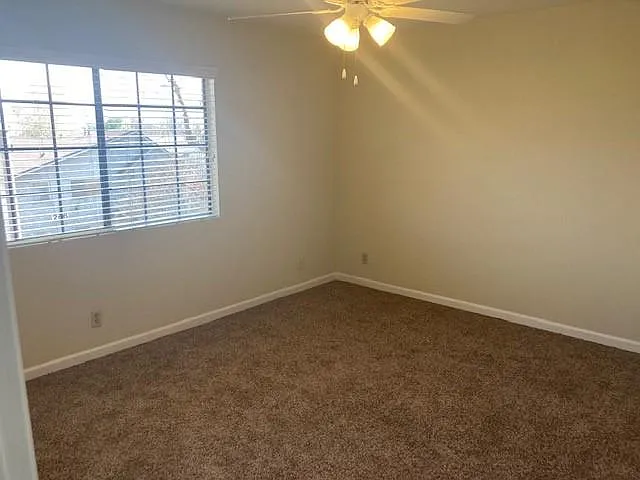 Bedroom with Carpet