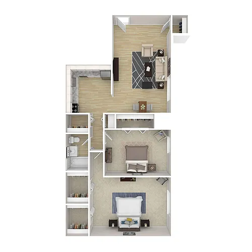 Floor plan B1A