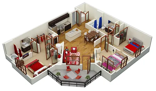 Floor plan Palazzo