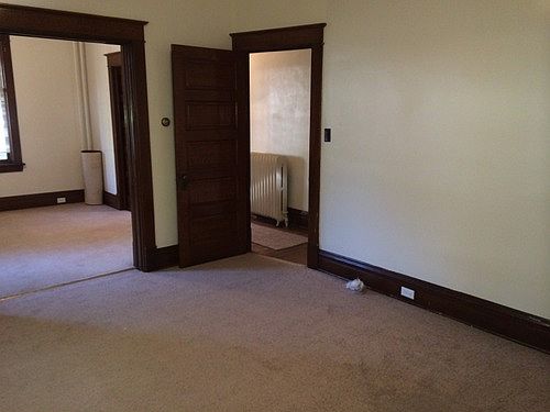 Living room facing entry hal