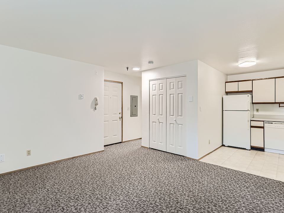 The main living area is spacious. Lots of room for you to design your own 
living space.