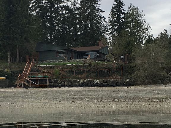 View of home from beach