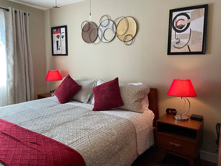 Bedroom 2 features a king bed