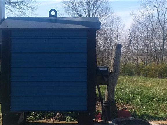 Outdoor wood boiler heat