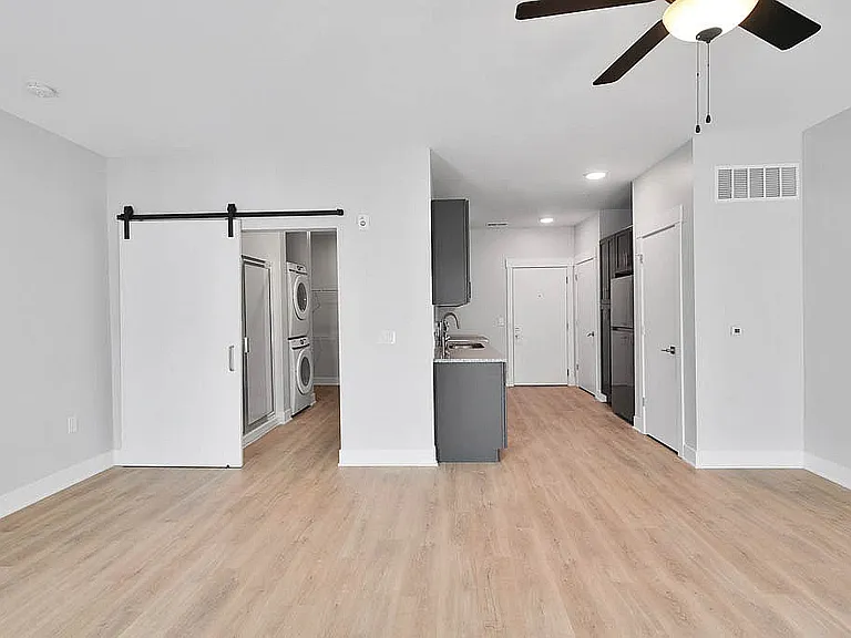 Open Concept Living Area & Kitchen