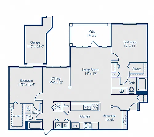 Floor plan Jasmine