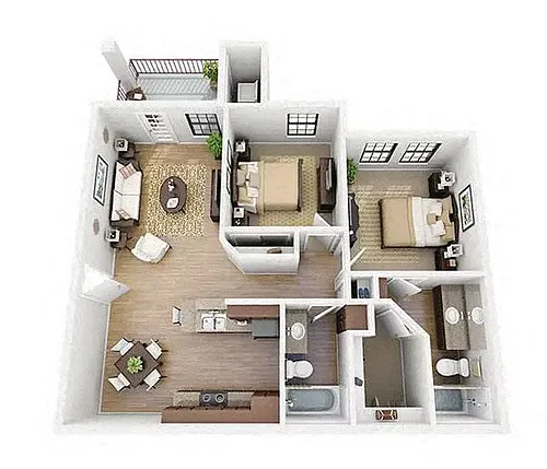 Floor plan B1
