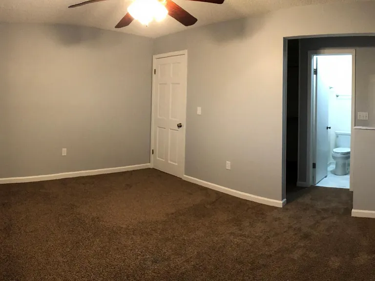 Master Bedroom with walk in closet and with bathroom