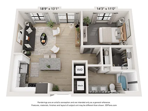 Floor plan A3