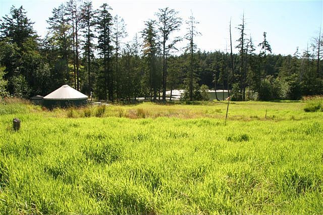 View of the Yurt