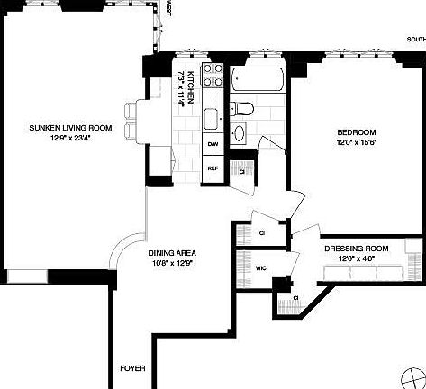 2nd image of 565 W End Ave APT 4B