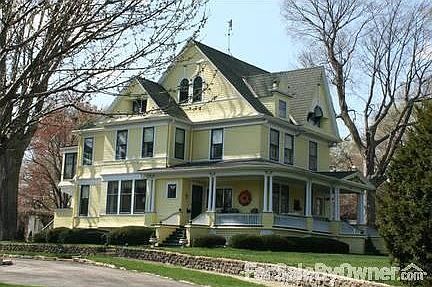 View from the sidewalk