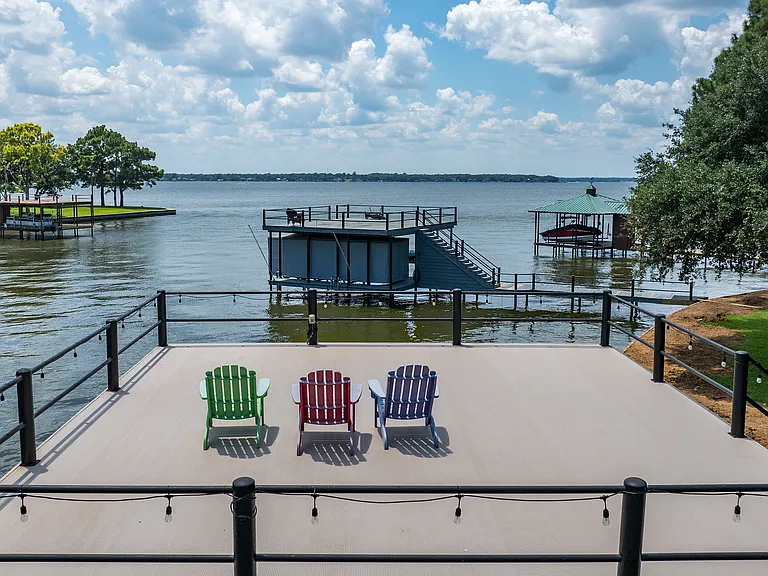 Deck #2 - Roof deck with views of the lake.