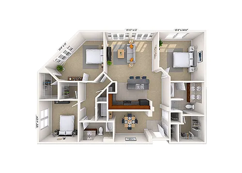 Floor plan Willow