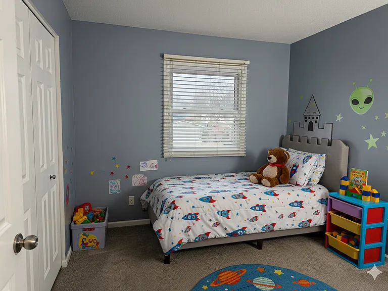 Upstairs bedroom 3